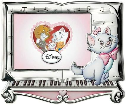 Disney Baby Cadre Photo Aristochats A Poser En Argent Collection Premium Pour Chambre D Enfant De Bebe Motif Du Chaton Marie En 3d Colore Amazon Fr Cuisine Maison