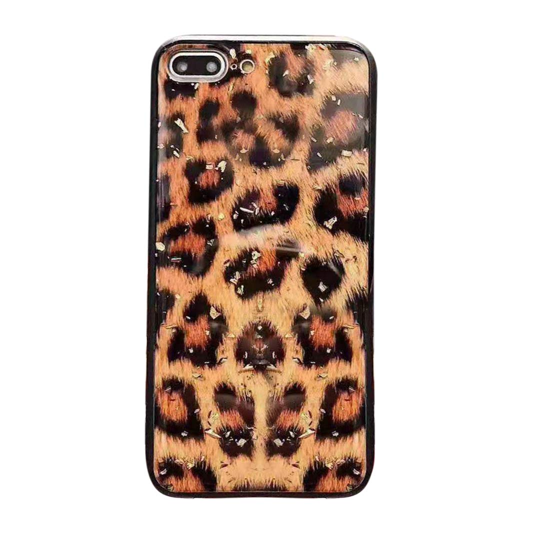Water ilussion leopard print dark jungle XR iphone