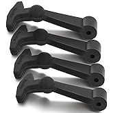 Cooler Latches Replacement Compatible with Yeti, RTIC Coolers - 4 Packs Lid Latch Parts T-Latches Made of Premium Hard Durable Rubber