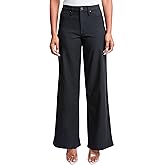 YMI Womens Women's Hyperstretch Forever Color High Rise Wide Leg Pants