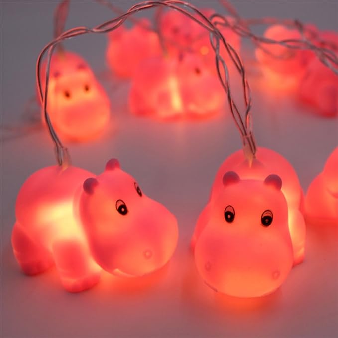 Cute Animal String Lights Copper Wire Led Animal Lamp Indoor Battery
