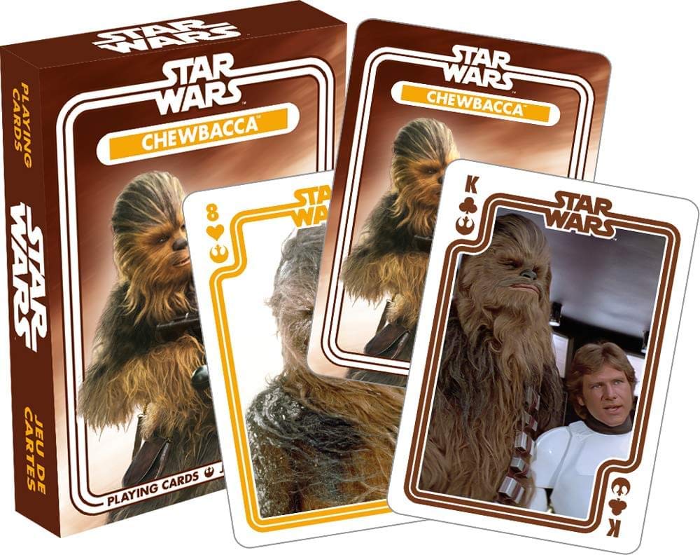 Aquarius Star Wars Chewbacca Set of 52 Playing Cards + Jokers (nm)