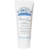 Perlier – Double Latte Hand Cream, 3.3 fl oz, Nourishing Hand Milk with Rice, Soy & Milk Proteins, Hydrating and Protective Formula with Antioxidants, Soft Scent, Ideal for Dry and Sensitive Skin