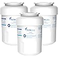 Filterlogic FL-RF13 Replacement for GE® MWF®, SmartWater® MWFP, MWFA, GWF, HDX FMG-1, GSE25GSHECSS, RWF1060, Kenmore® 9991 Refrigerator Water Filter, 3 Filters