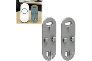 Replacement Base Plate Mounting Bracket for Wireless Doorbell Button Compatible with Honeywell – Firm Construction Easy Insta