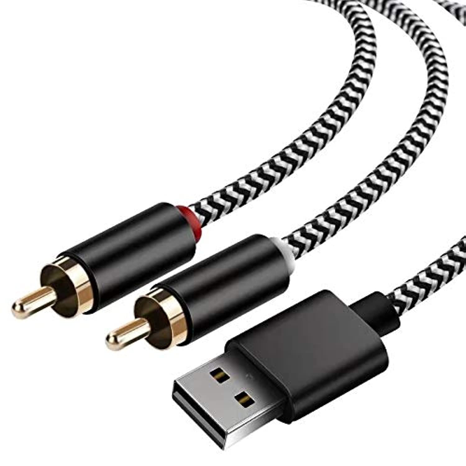 thumbnail image 2 of 5 Pack - 6Ft 1/4\" Stereo TRS Male To Male Guitar DJ Speaker PA Instrument Cable 2 of 13