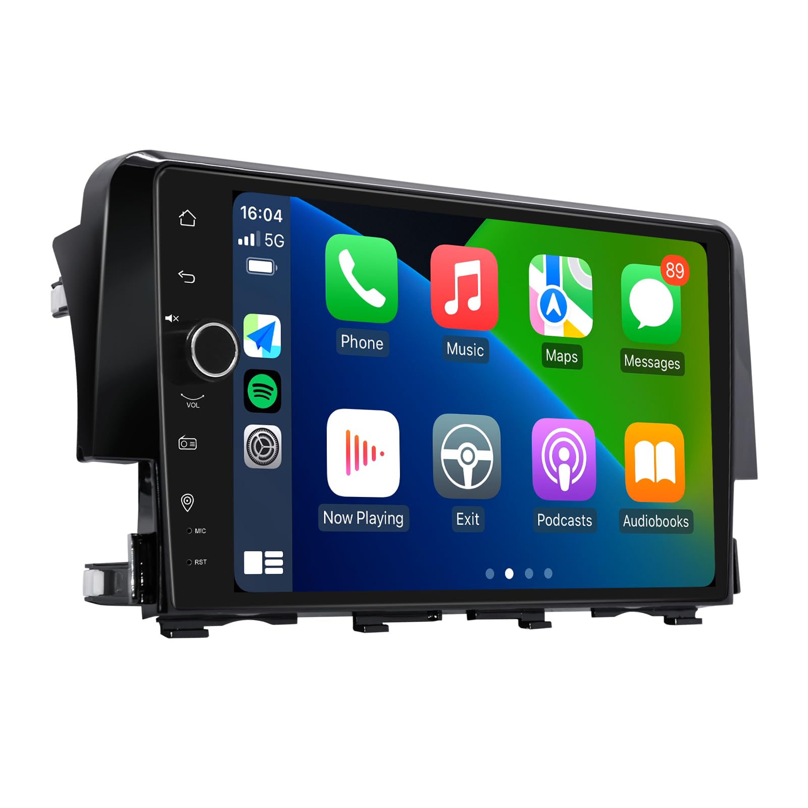 Photo 1 of JOYING Car Radio for Honda Civic 2016-2021 Android 13 Car Stereo 9 Inch Head Unit with Carplay & Android Auto, Mirror Link, GPS Navigation, Bluetooth 5.0, Volume Knob(JY-HT145N4)