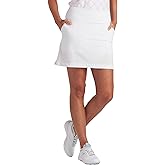 PUMA Golf Women's Blake Skirt, White Glow, M/L