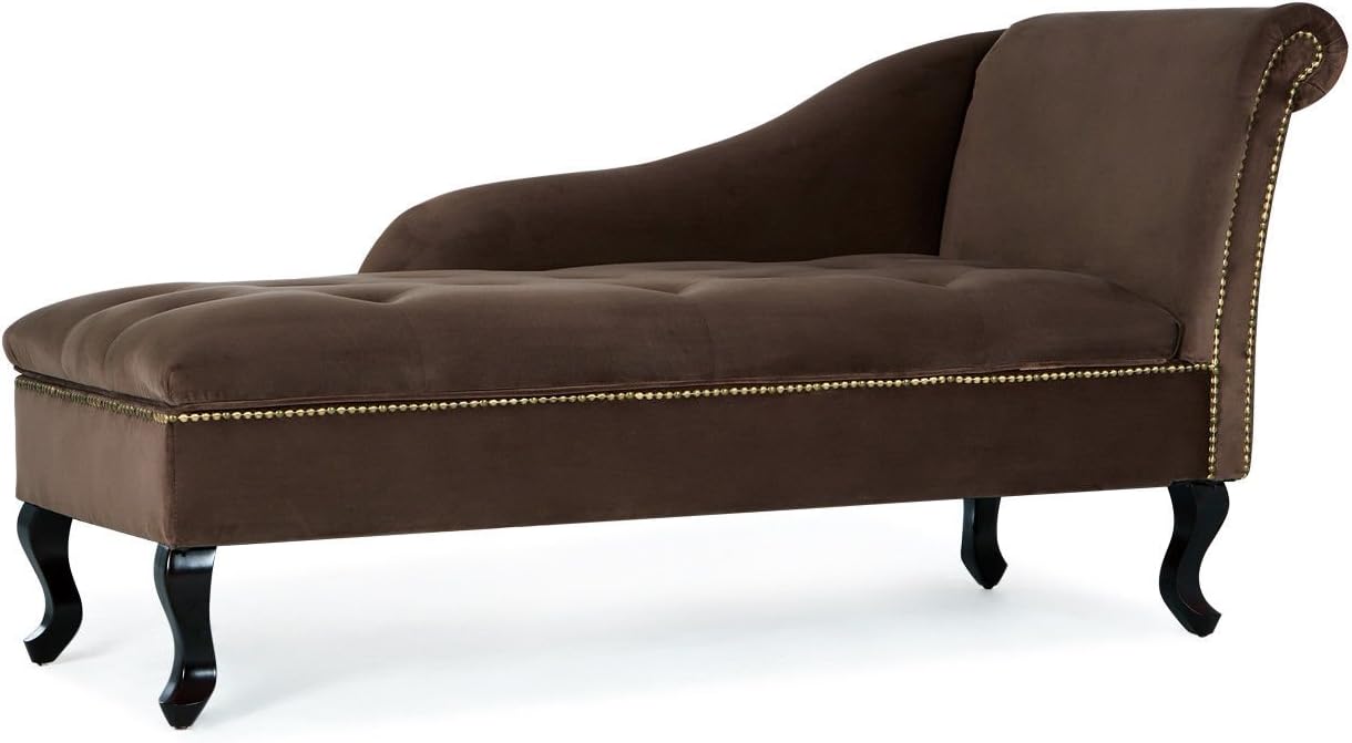 Amazon Com Victorian Style Tufted Chaise Luxurious Lounge Sofa