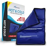 Medvice Reusable Hot and Cold Ice Packs for Injuries - Large (No Straps) | Flexible Therapy Pack for Hip, Shoulder, Knee &amp; Back Pain, Swelling, Bruises &amp; Recovery - Gel Pack Only - 11.5&rdquo; x 14.25&rdquo;