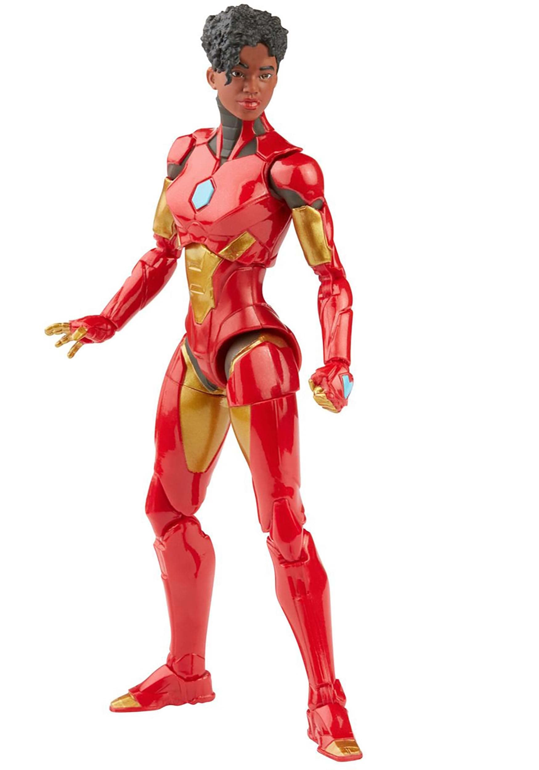 Marvel Hasbro Legends Series 6-Inch Ironheart Action Figure Toy, Premium Design and Articulation, Includes 5 Accessories and 1 Build-A-Figure Part Multicolor, F0360