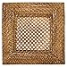 6 Pack Bamboo & Rattan 14” Square Charger Plates By Malacca Elements Dinner Servers