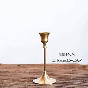 SHMAOYI Candelabro Candelabro Vintage Varilla Larga Vela Candelabro De