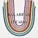 BALABEAD 3mm Seed Beads About 7500pcs in Box Size 8/0 Glass Seed Beads for Jewelry Making (500pcs/Color, 15 Colors)