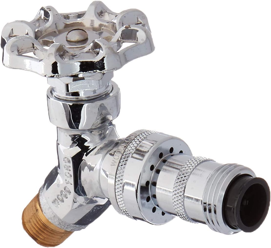 Woodford 26CPPCMH Model 26 Chrome Wall Faucet, CP Inlet