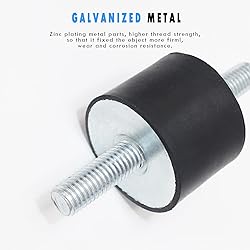 M4 Rubber Vibration Isolator Mount with Studs-Anti