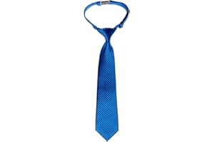 Retreez Woven Pre-tied Boy's Tie with Stripe Textured