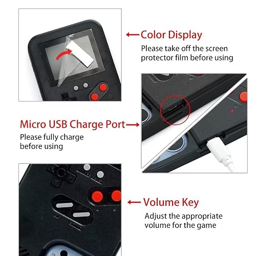 WeLohas Gameboy Case for iPhone Plus/ 6s Plus/ Plus/ Plus