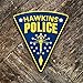 Hawkins Police PVC Rubber Morale Patch – Hook Backed with Loop Attachment Piece That Can Be Sewn On – by NEO Tactical Gear