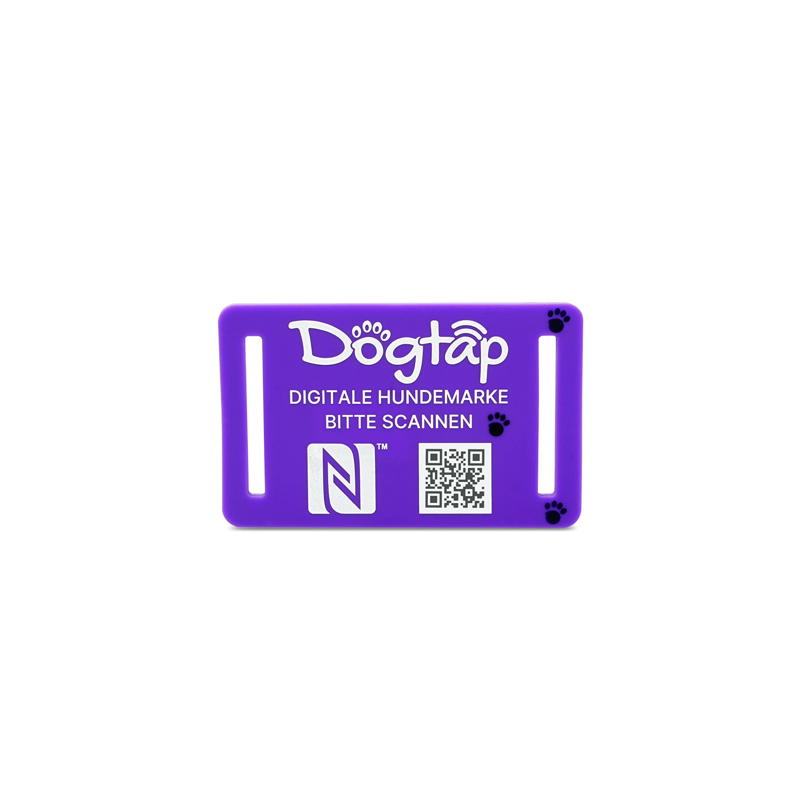 DOGTAP Light Small – The Intelligent Dog Tag with NFC Chip, 50 x 30 mm