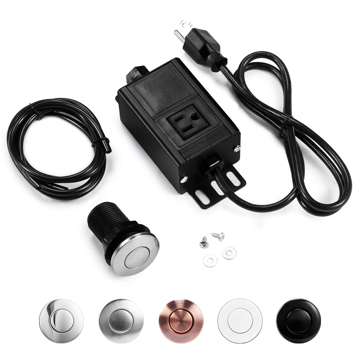 Sink Top Air Switch Kit, Garbage Disposal Part BuiltOut Adapter Switch