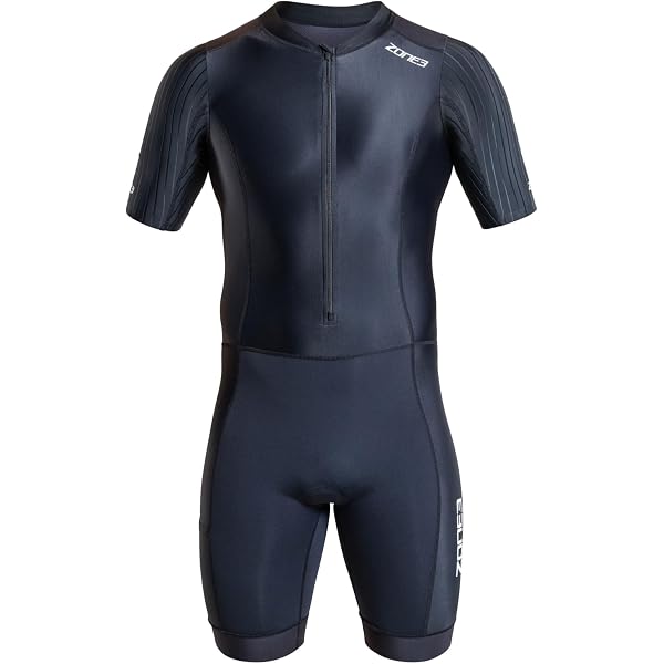Amazon.com : ZONE3 Men's Lava Long Distance Full Zip Short Sleeve