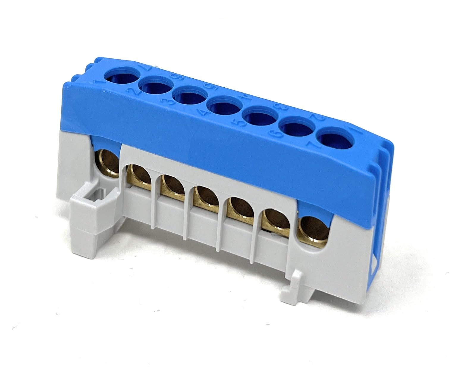 Pollmann N7-F2 Null Conductor Terminal 7-Pin Blue