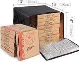 musbus Hot Food Delivery Bag 40x40x35cm Insulated Divider view 4
