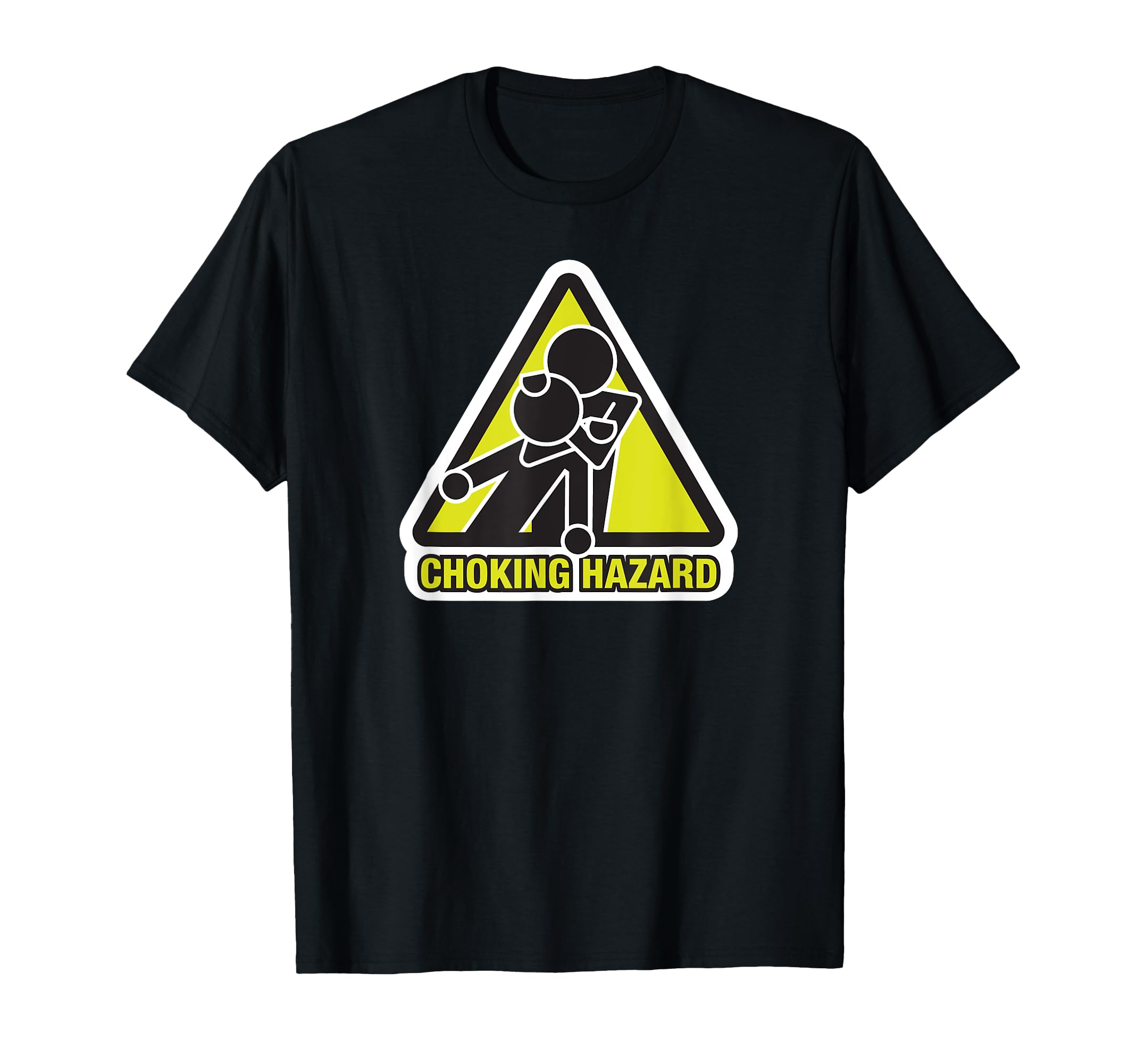 Brazilian Jiu-Jitsu Choking hazard warning BJJ T-Shirt