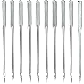 Hordion 50 Pcs Sewing Machine Needles 90/14 Universal Size for Singer Brother Sew Machine Needles