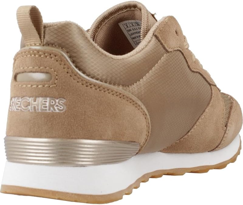 Skechers og 85 goldn gurl, tênis feminino, castanho, 39 eu