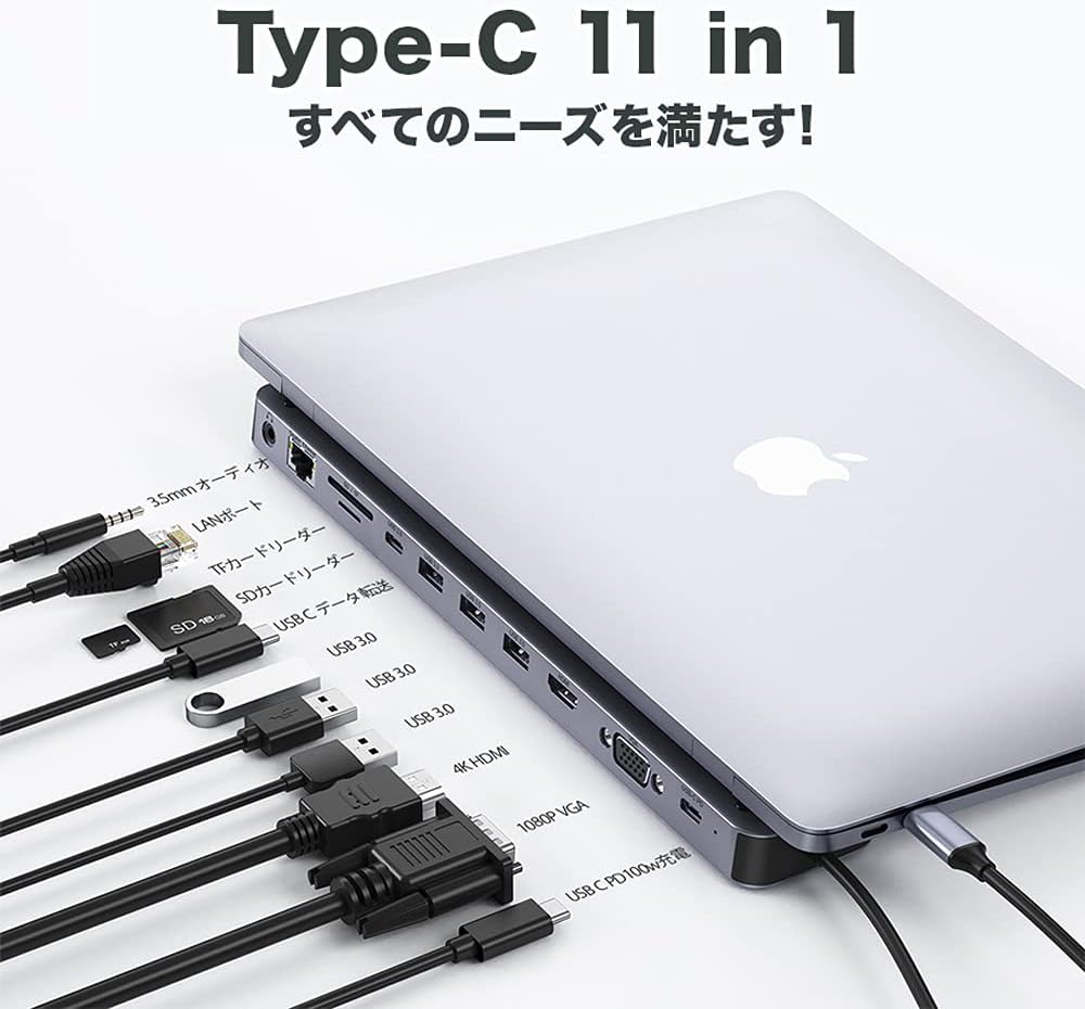 おしゃれ人気 Medik 11 In 1 Usb C Multiport Docking Station Mch A044 Dg 送料無料 11 In 1 Usb C Multiport Docking Station Mcha044dg 早割クーポン R4urealtygroup Com