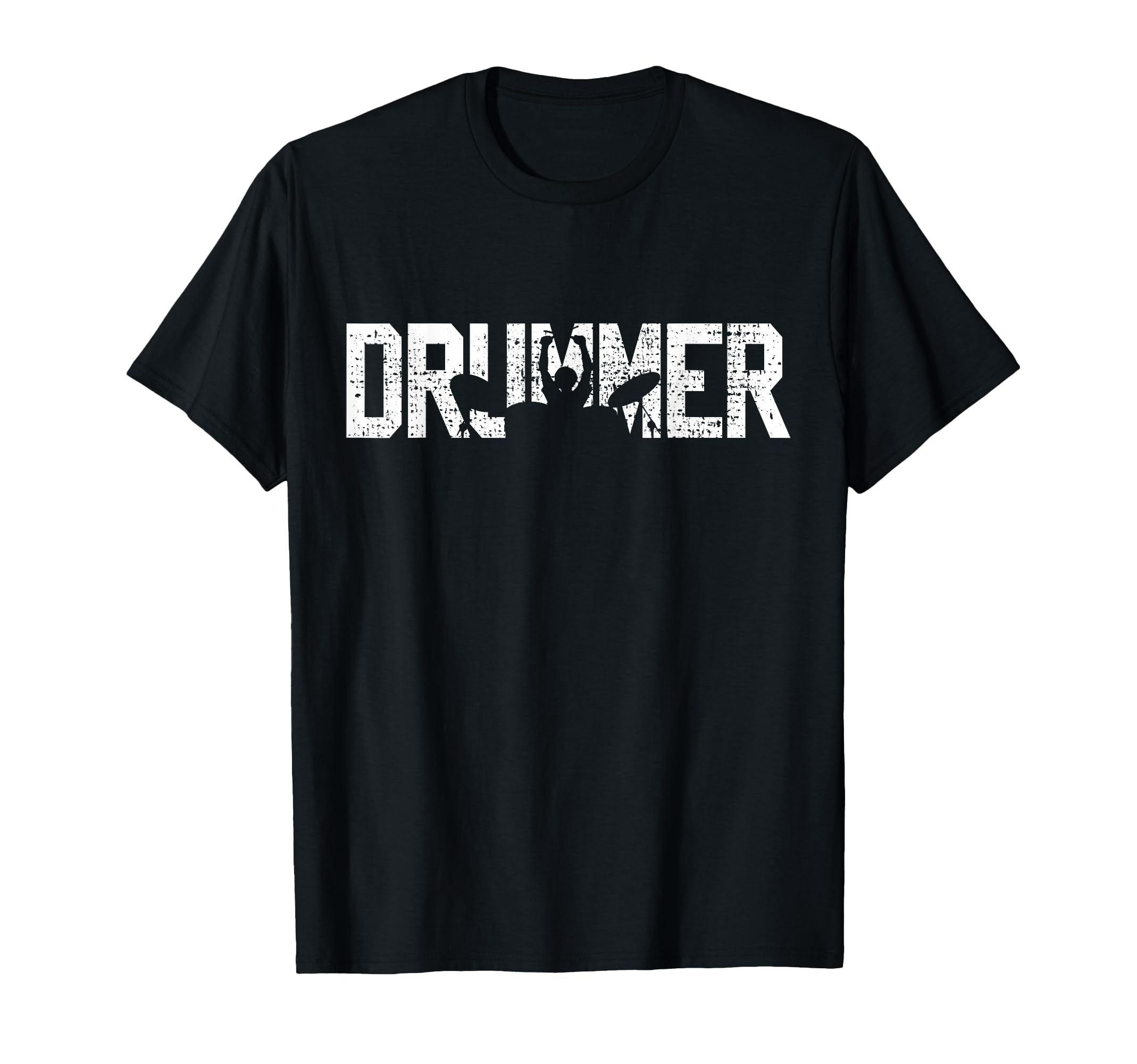 Drummer Vintage Drumsticks Drumset T-Shirt