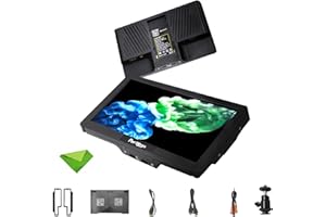 Portkeys HD7H 7" 1000nit Camera DSLR Field Monitor, 4K HDMI Input Video Monitor, with Top Shortcut Keys Suitable for Sony, Canon, Nikon, Fuji, Olympus DSLR Cameras with Sunshade