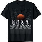 Astronauts in Walking in Space Occupy Mars T-Shirt