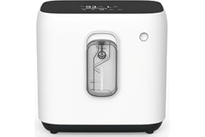 EOSHGML 1-7 Liter Adjustabe Household Oxygen Concentrator Machine for Home Use, Up to 93% Oxygen Purity Air Flow Continouse Generator