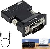 Aradoea Silver HDMI to VGA Adapter 1080P Full HD Converter w/ Audio Cable view 7