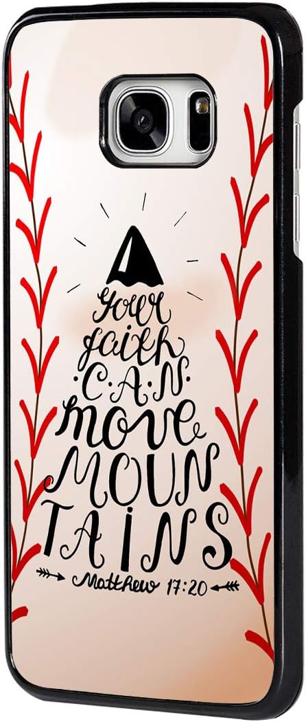 Amazon Com Galaxy S7 Edge Case Boslive Bible Verse Matthew 17 20