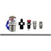 Nitrous Express ML15600 Nitrous Purge Valve Kit -04AN Manifold Adapter Fitting Push Button Activation Vent Tube Nitrous Purge Valve Kit