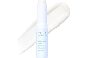 TULA Skin Care 24-7 Power Swipe Hydrating Eye Balm - Dark Circle Treatment, Instant Brightening, Portable - 0.23oz
