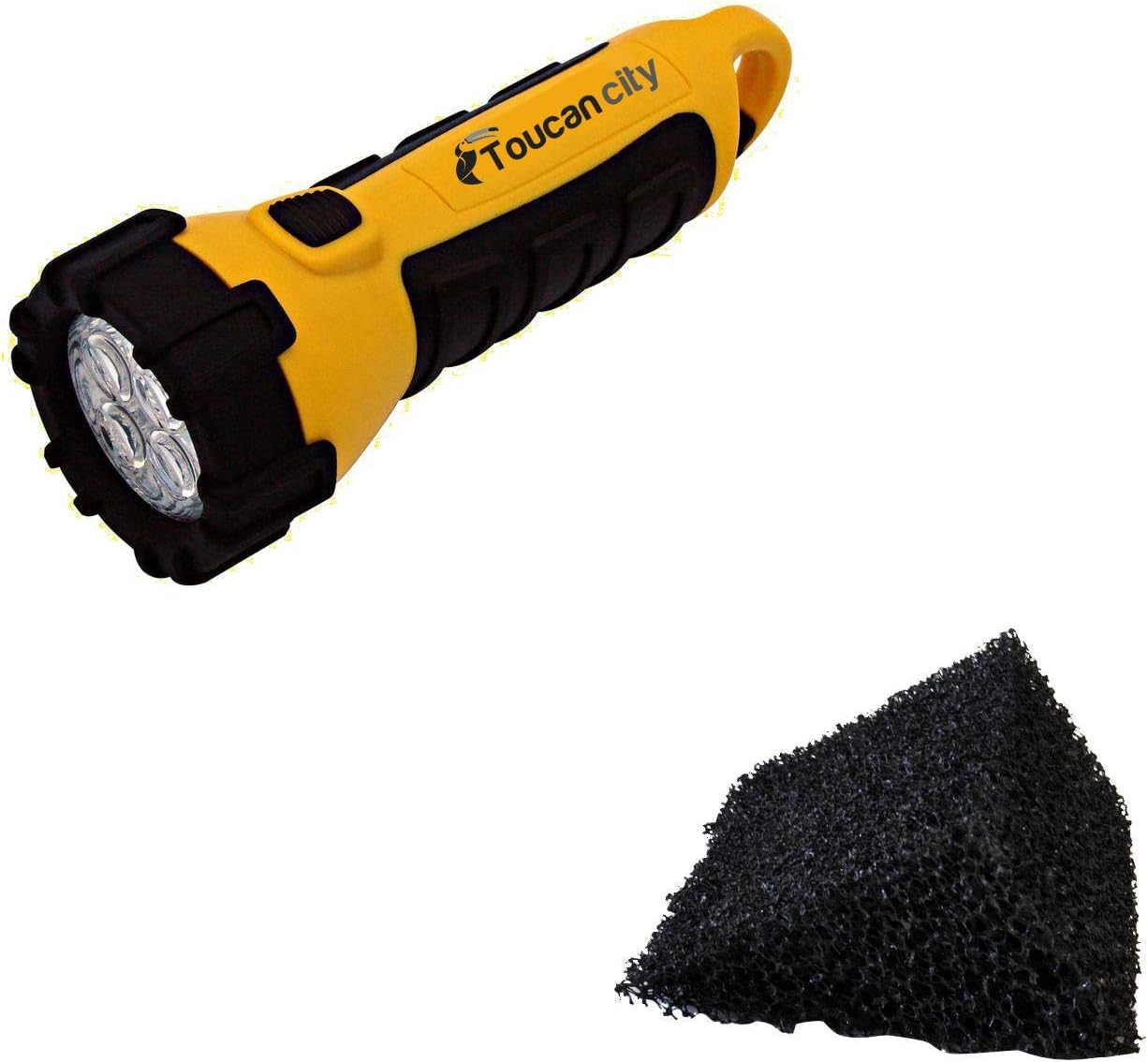 Gutter Pro 4 ft. 5K Style Inserts Black Foam Wedge Gutter Guard (8Box