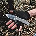 KIZER Cutlery Folding Pocket Knives Flipper Frame Lock Titanium Handles Tactical EDC Knife, Darrel Ralph Gunhammer Ki4501A1