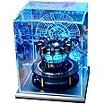 URMODELAND 1:1 MK1 Arc Reactor, Floating Rotating LED Levitation Arc Reactor Model, Electric Arc Reactor LED Floating Arc Reactor MK1 with Holographic Shield -Gen 2, Type 4, F11055590I207H