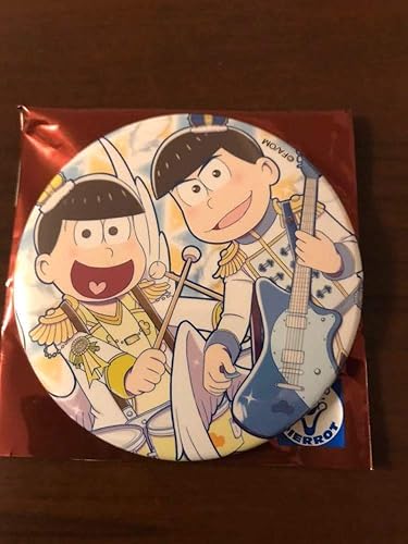 Amazon Co Jp おそ松さん Hmv 天使バンド ペア缶バッジ 筋肉松 カラ松 十四松 ホビー 通販