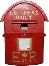 Vivid Arts D-Letterbox Birdhouse Red Resin Frost Proof UK view 3