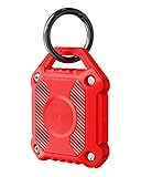 Sichy Waterproof Airtag Keychain Holder Case,Screw