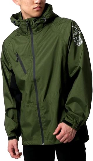 Amazon タルテックス レインウェア マウンテンパーカー 撥水加工 透湿 防水 防風 メンズ レインコート ポンチョ 通販