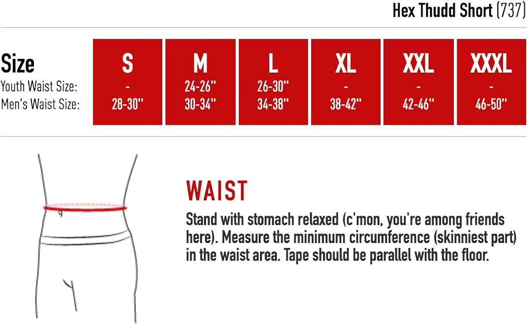 McDavid Hex Integrated Football Girdle Shorts w/ Built in Hex Pads, Adult & Youth sizes : Clothing