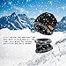 Beanie Hat Scarf Set Thick Knit Hat Warm Fleece Lined Scarf Winter Hats Snow Ski Skull Cap for Men Women