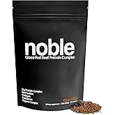 Noble All-in-One Chocolate Protein Powder, 21g Grass-Fed Beef Protein & Collagen, Colostrum & Organ Blend, Whey-Free, Seed Oil-Free, Zero-Carb, 30 Servings (1.75lbs)
